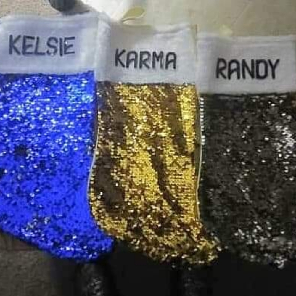 Personalized stockings!